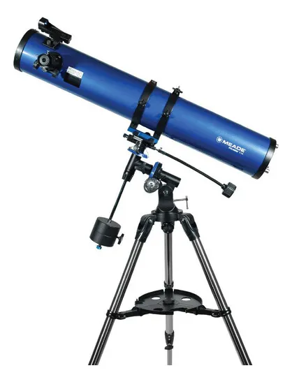 Telescopio Meade Polaris 114mm F/7,9 (900mm) Eqreflector AzulTelescopio Meade Polaris 114mm F/7,9 (900mm) Eqreflector Azul Telescopio Meade Polaris 11