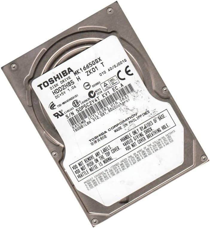 Toshiba Disco duro 160 GB SATA 2,5
